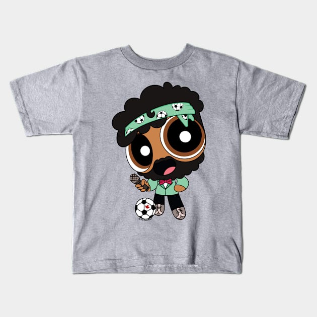 MINT POWERPUFF Wayne! Kids T-Shirt by Dancin Wayne Store